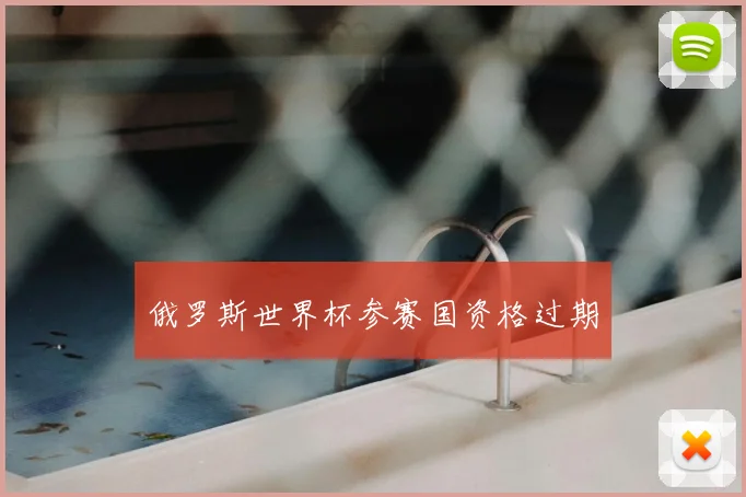 俄罗斯世界杯参赛国资格过期