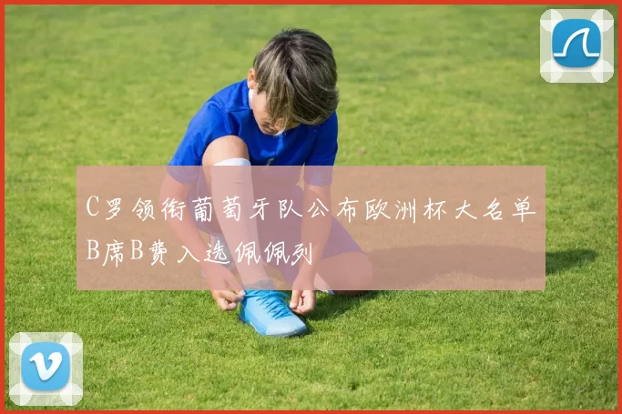 C罗领衔葡萄牙队公布欧洲杯大名单B席B费入选佩佩列