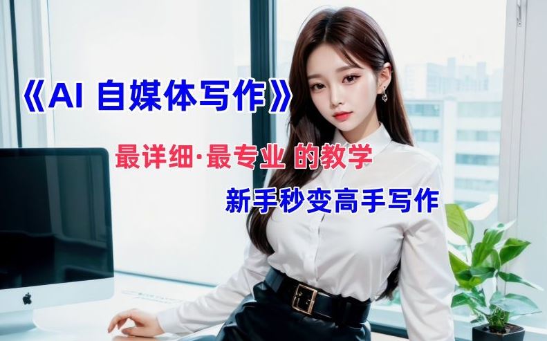 AI自媒体文章创作全网最详细教程，新手秒变写作高手，多方位发展-众合网