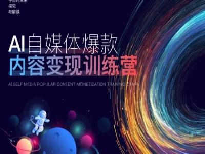 AI自媒体爆款内容变现训练营，20%底层逻辑，60%实操方法，20%案例拆解(即学即用)-众合网